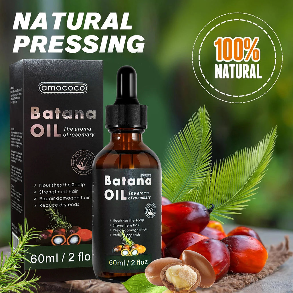Peauti Batana & Rosemary Hair Strengthening + Scalp Nourishing Oil Set
