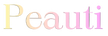 Peauti - Home